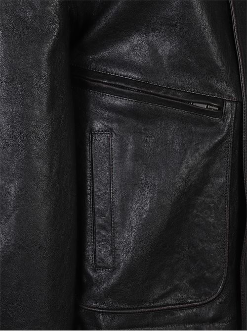 Leather jacket SAINT LAURENT | 858510YCNX21628